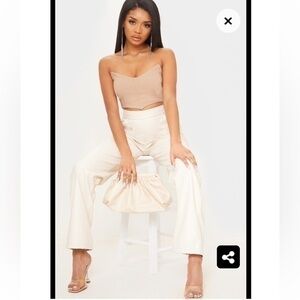 New PLT Cropped Corset Style Top